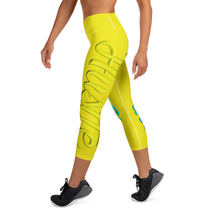 Love The Hustle™ Neon Yoga Capri Leggings Collection