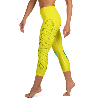 Love The Hustle™ Neon Yoga Capri Leggings Collection