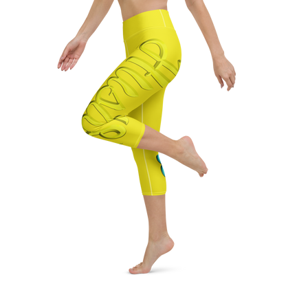 Love The Hustle™ Neon Yoga Capri Leggings Collection