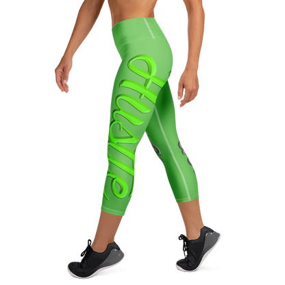 Love The Hustle™ Neon Yoga Capri Leggings Collection