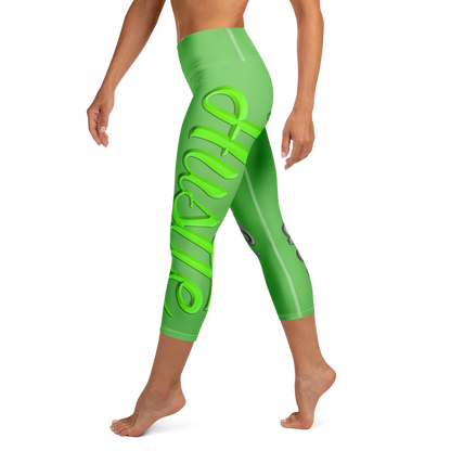 Love The Hustle™ Neon Yoga Capri Leggings Collection