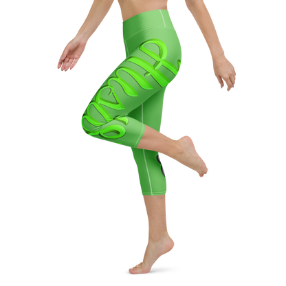 Love The Hustle™ Neon Yoga Capri Leggings Collection