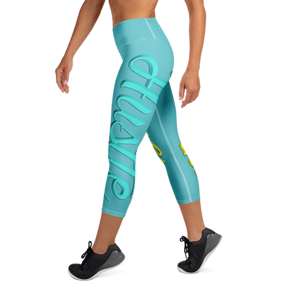 Love The Hustle™ Neon Yoga Capri Leggings Collection