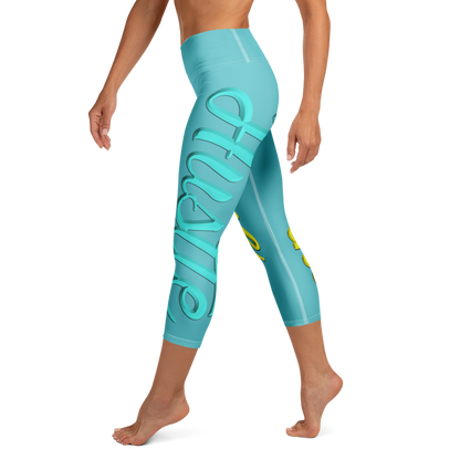 Love The Hustle™ Neon Yoga Capri Leggings Collection