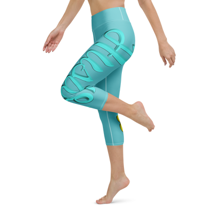Love The Hustle™ Neon Yoga Capri Leggings Collection