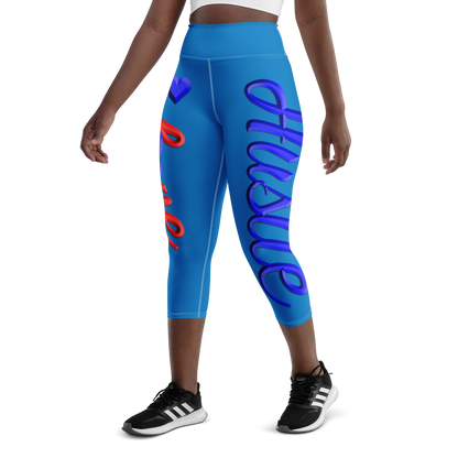 Love The Hustle™ Neon Yoga Capri Leggings Collection