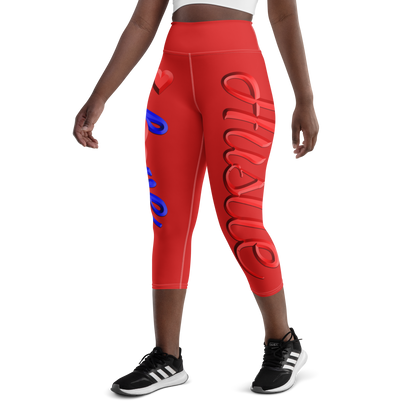 Love The Hustle™ Neon Yoga Capri Leggings Collection