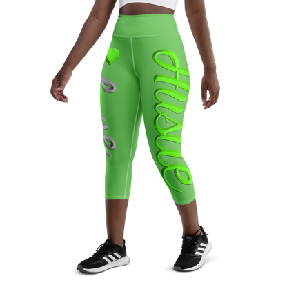 Love The Hustle™ Neon Yoga Capri Leggings Collection