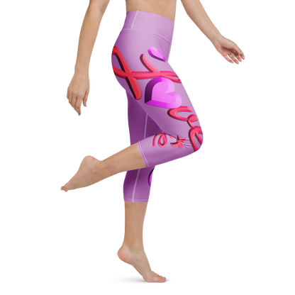 Love The Hustle™ Neon Yoga Capri Leggings Collection