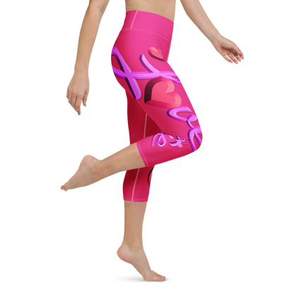 Love The Hustle™ Neon Yoga Capri Leggings Collection