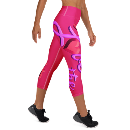 Love The Hustle™ Neon Yoga Capri Leggings Collection