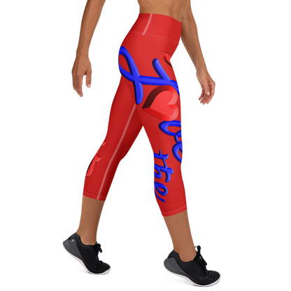 Love The Hustle™ Neon Yoga Capri Leggings Collection