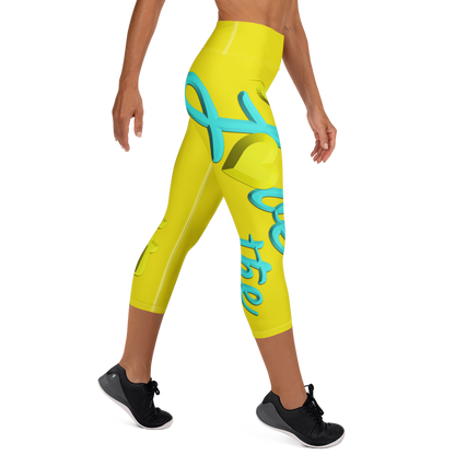 Love The Hustle™ Neon Yoga Capri Leggings Collection