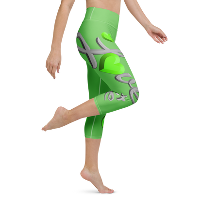 Love The Hustle™ Neon Yoga Capri Leggings Collection
