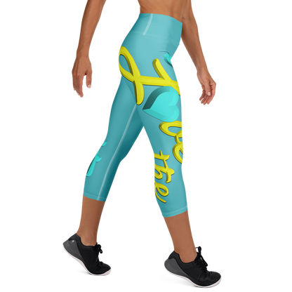 Love The Hustle™ Neon Yoga Capri Leggings Collection