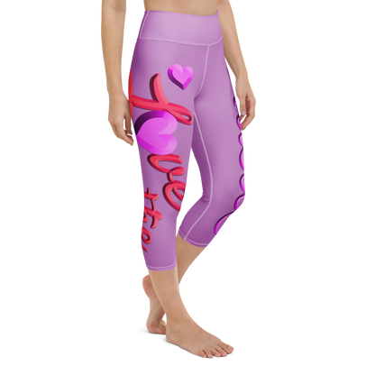 Love The Hustle™ Neon Yoga Capri Leggings Collection