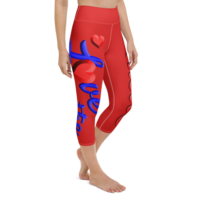 Love The Hustle™ Neon Yoga Capri Leggings Collection