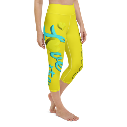 Love The Hustle™ Neon Yoga Capri Leggings Collection