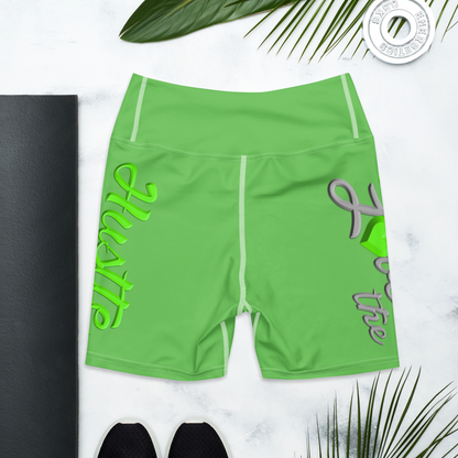 Love The Hustle™ Yoga Shorts Neon Collection