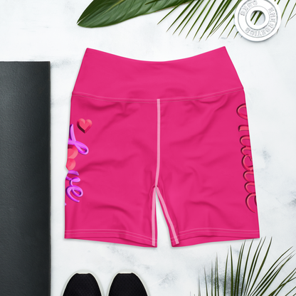 Love The Hustle™ Yoga Shorts Neon Collection