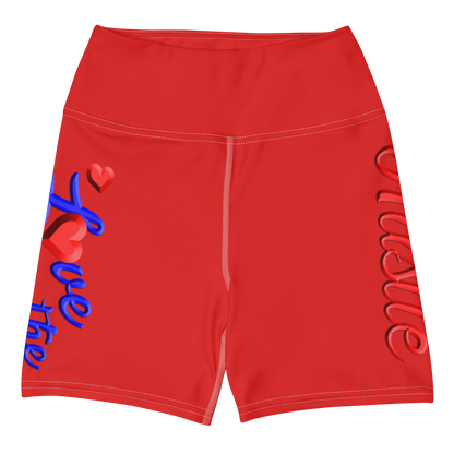 Love The Hustle™ Yoga Shorts Neon Collection