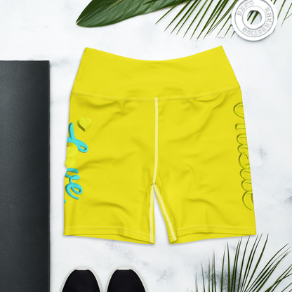 Love The Hustle™ Yoga Shorts Neon Collection