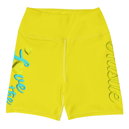 Love The Hustle™ Yoga Shorts Neon Collection