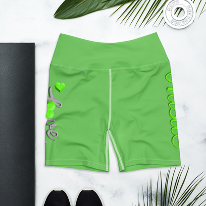 Love The Hustle™ Yoga Shorts Neon Collection
