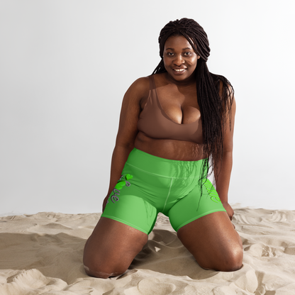 Love The Hustle™ Yoga Shorts Neon Collection