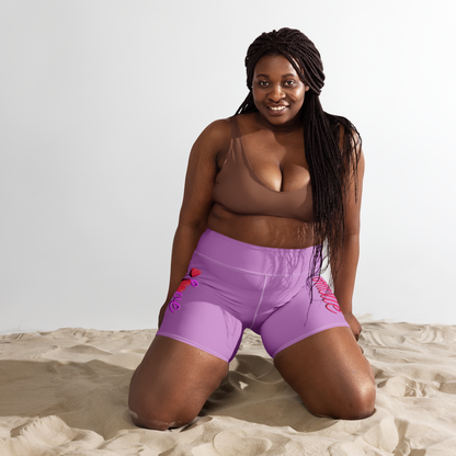 Love The Hustle™ Yoga Shorts Neon Collection