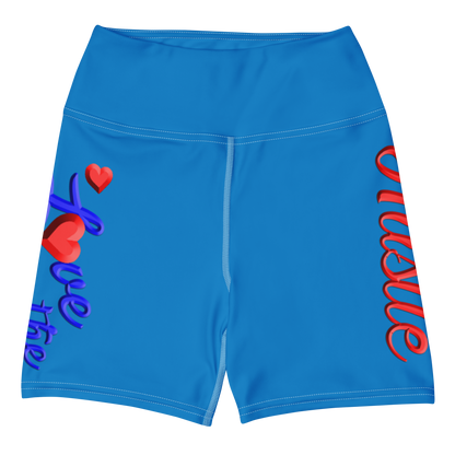 Love The Hustle™ Yoga Shorts Neon Collection
