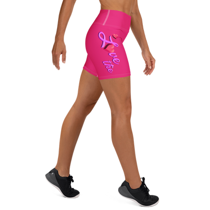 Love The Hustle™ Yoga Shorts Neon Collection