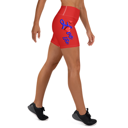 Love The Hustle™ Yoga Shorts Neon Collection