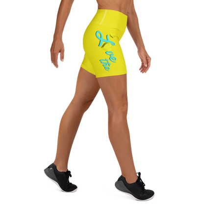 Love The Hustle™ Yoga Shorts Neon Collection