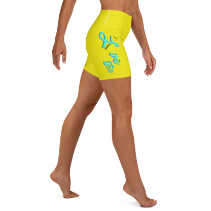 Love The Hustle™ Yoga Shorts Neon Collection