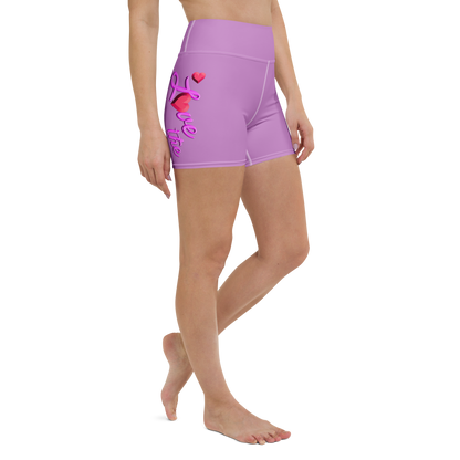 Love The Hustle™ Yoga Shorts Neon Collection