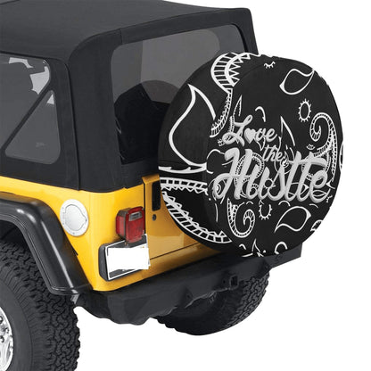 Love The Hustle Spare Tire Cover(Large)(17")