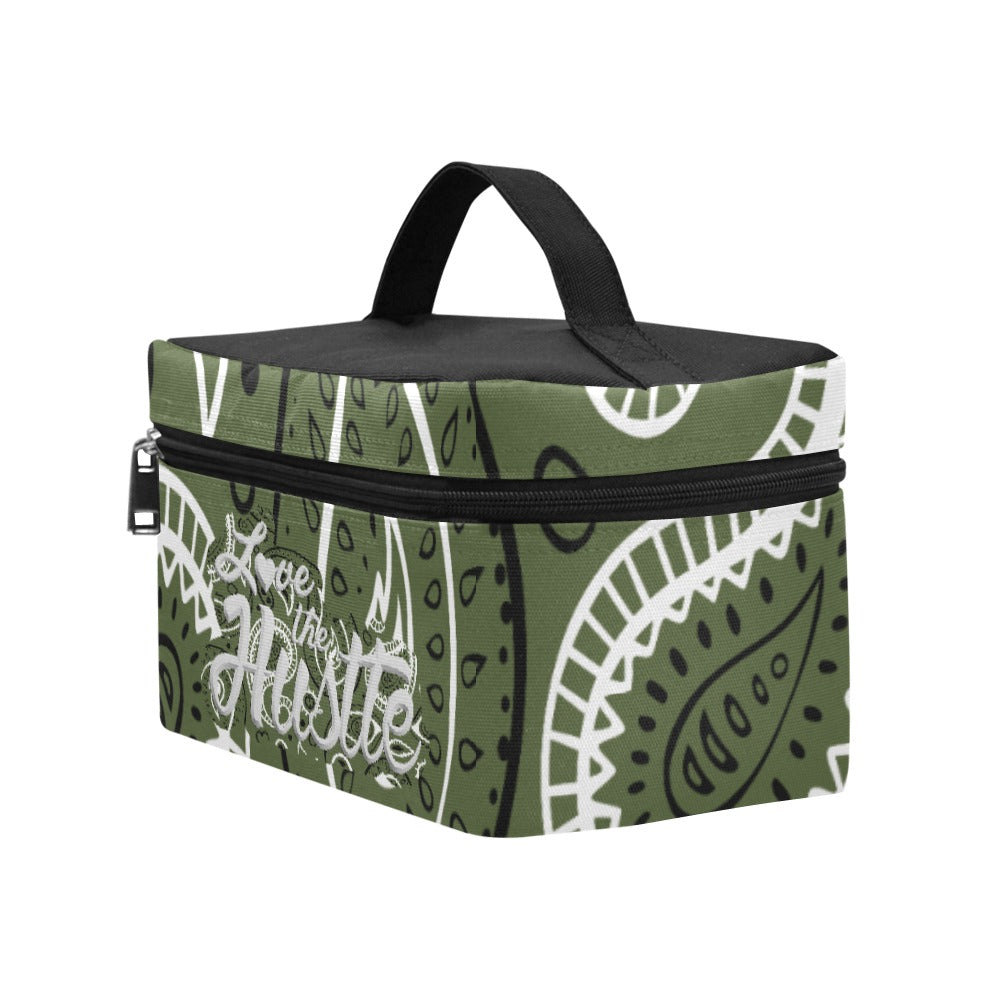 Love The Hustle™ Bandana Cosmetic Bag (Model 1658 – Large)