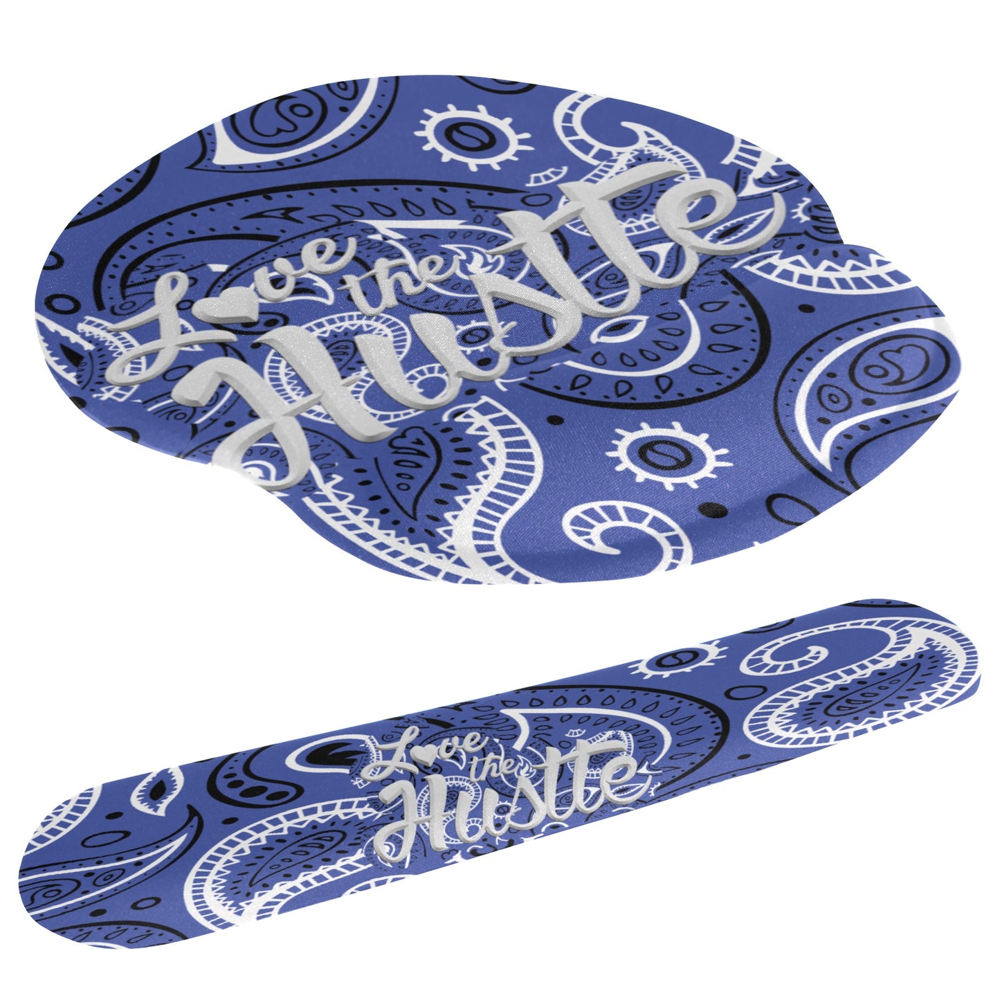 Love The Hustle Mouse Pad and Hand Rest Set