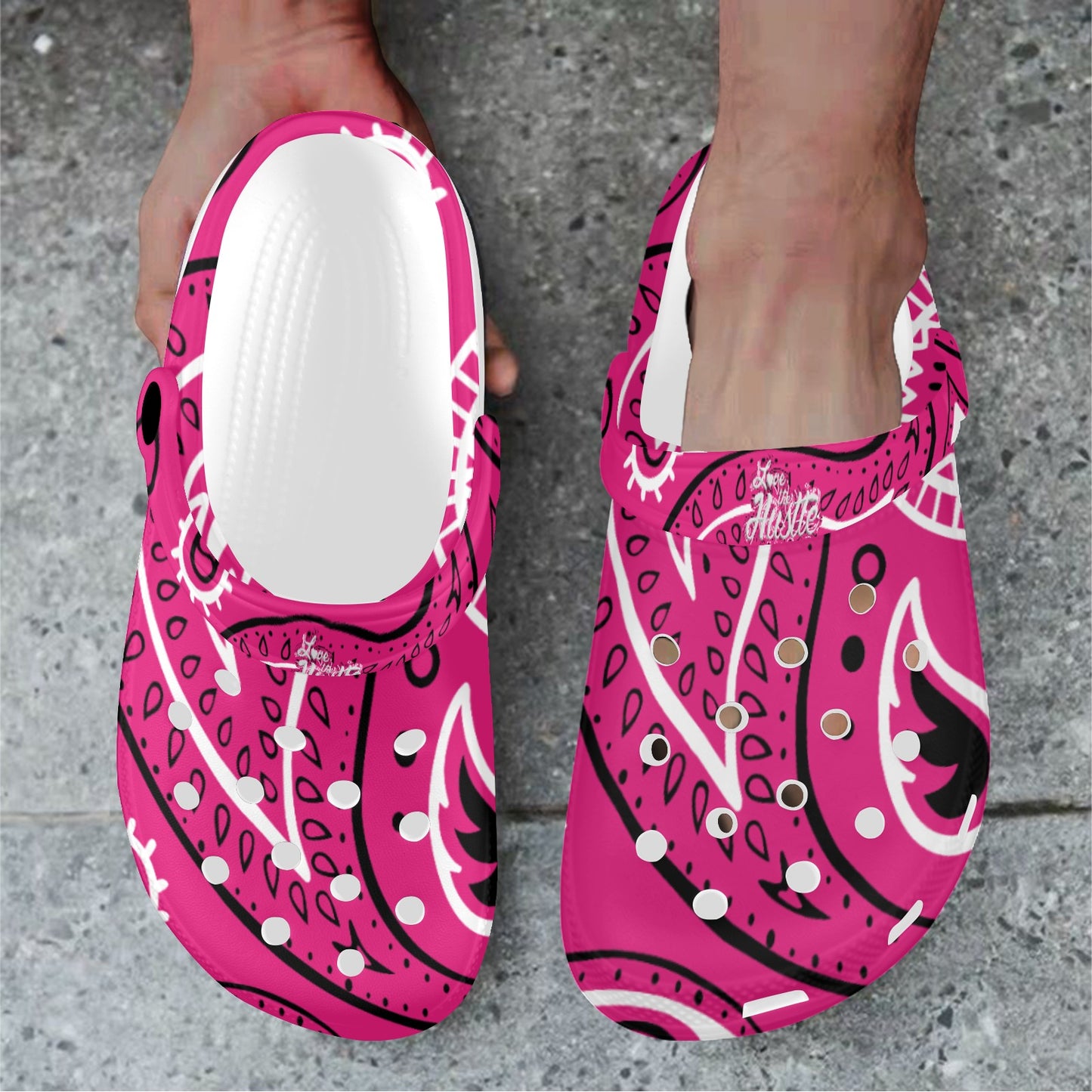 Love The Hustle Bandana Adults Clogs Collection