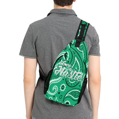 Love The Hustle™ Men's Casual Chest Bag Bandana Collection