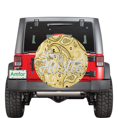 Love The Hustle Spare Tire Cover(Large)(17")