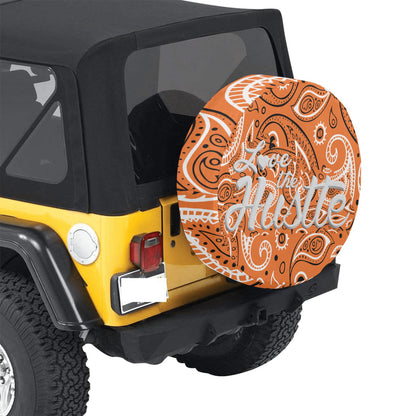 Love The Hustle Spare Tire Cover (Small) (15")