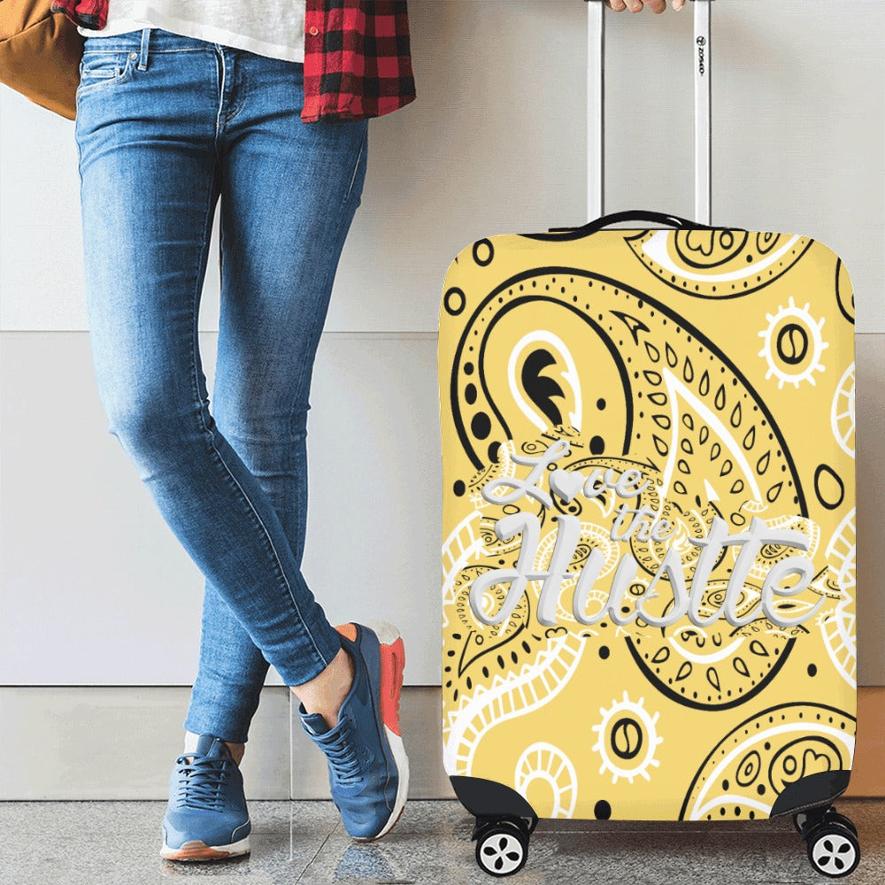 Love The Hustle™ Bandana Luggage Cover Collection (Medium – 22"–25")