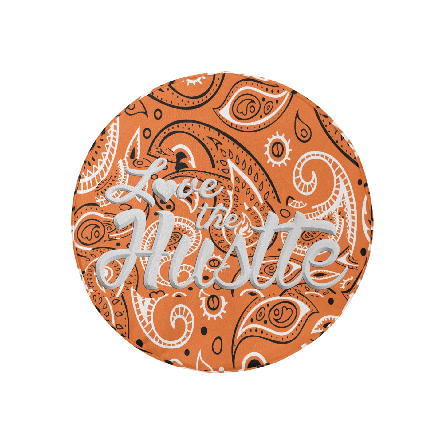 Love The Hustle Spare Tire Cover (Small) (15")