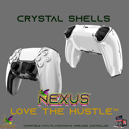 Nexus™ Quantum Firefly­™ Crystal Shell – Compatible with PlayStation®5 Wireless Controller