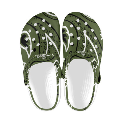 Love The Hustle Bandana Adults Clogs Collection