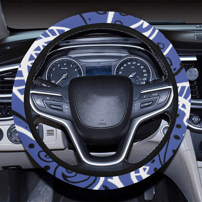 Love The Hustle Auto Steering Wheel Cover with Elastic Edge