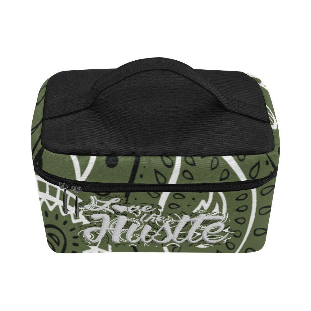 Love The Hustle™ Bandana Cosmetic Bag (Model 1658 – Large)