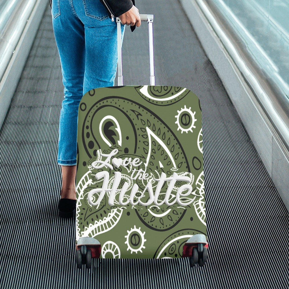 Love The Hustle™ Bandana Luggage Cover Collection (Medium – 22"–25")